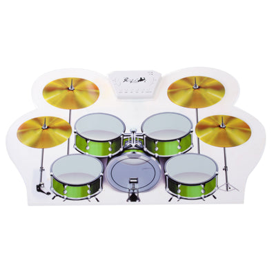 MD-1008 USB 2.0 MIDI Soft Roll-up Drum Kit, Size: 46 x 31cm