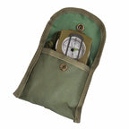 GoldGood DC60-2A Outdoor Multi-function Military Travel Geology Pocket Prismatic American Compass with Luminous Display(Army Green)