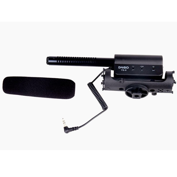 DEBO YS-8 Professional Photography Interview Dedicated Microphone for DSLR & DV Camcorder