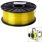 PLA 3.0 mm Transparent 3D Printer Filaments, about 115m