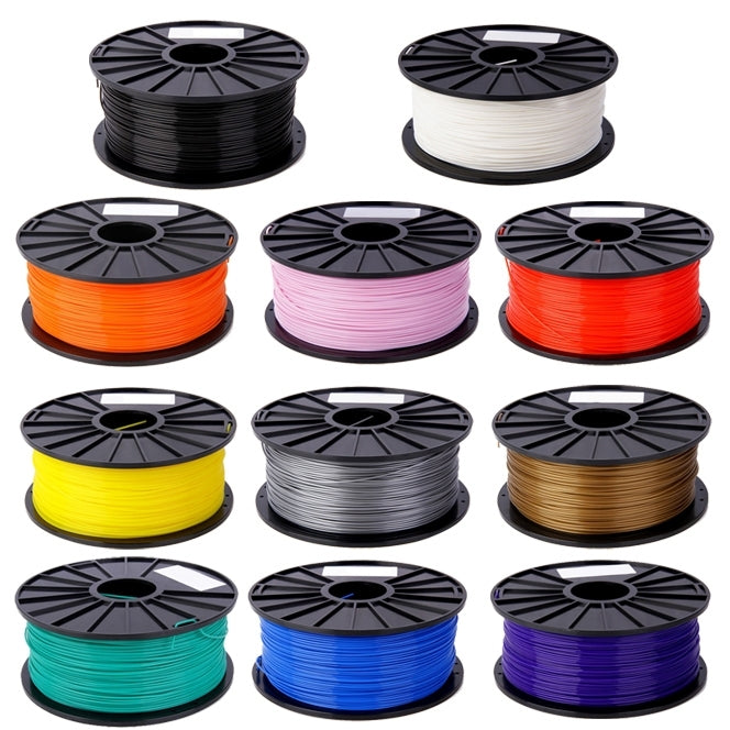 PLA 3.0 mm Color Series 3D Printer Filaments, about 115m