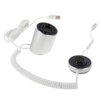 Cylindrical Display Stand Digital Security System Burglar Alarm / Anti-theft Alarm with Password Remote Control for iPhone & iPod & iPad with 8 Pin Port