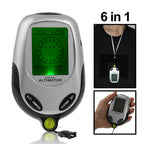 6 in 1 (Altimeter, Barometer, Compass, Thermoeter, Time & Calendar) Multifunction Digital Compass