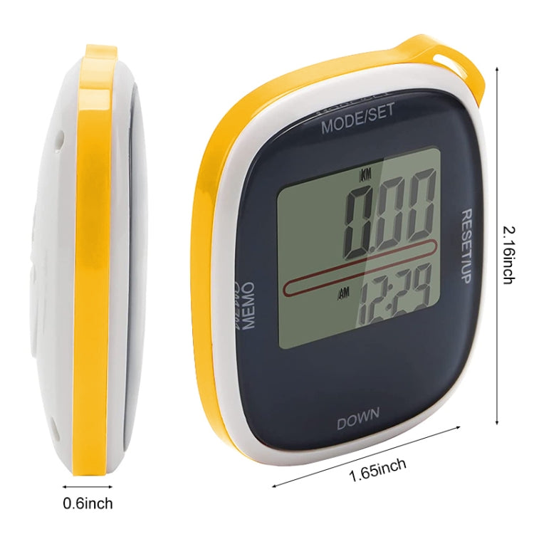 3D All Dimensional Multifunction Digital Electronic Pedometer Step Counter