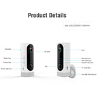 A1 WiFi Wireless 720P IP Camera, Support Night Vision / Motion Detection / PIR Motion Sensor, Two-way Audio, Built-in 3000mAh Rechargeable Battery