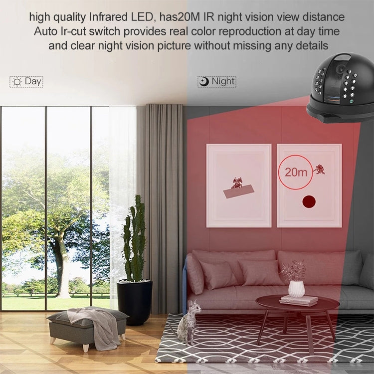 1 / 3 inch Sony 420TVL 3.6mm Fixed Color Dome Camera, IR Distance: 20m