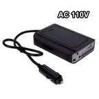 DY-200N, 200W DC 12V to AC Car Power Inverter with 500mA USB Port & EU / US Power Socket