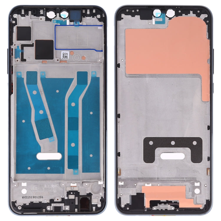 Front Housing LCD Frame Bezel Plate with Side Keys for Huawei Y9 (2019)