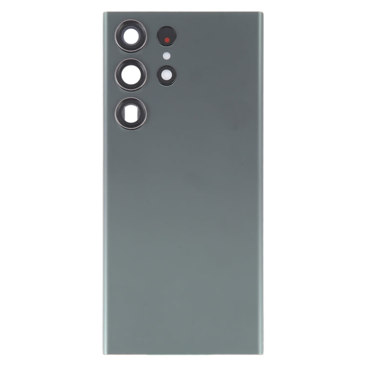 For Samsung Galaxy S23 Ultra SM-S918 Glass Battery Back Cover with Camera Lens Cover