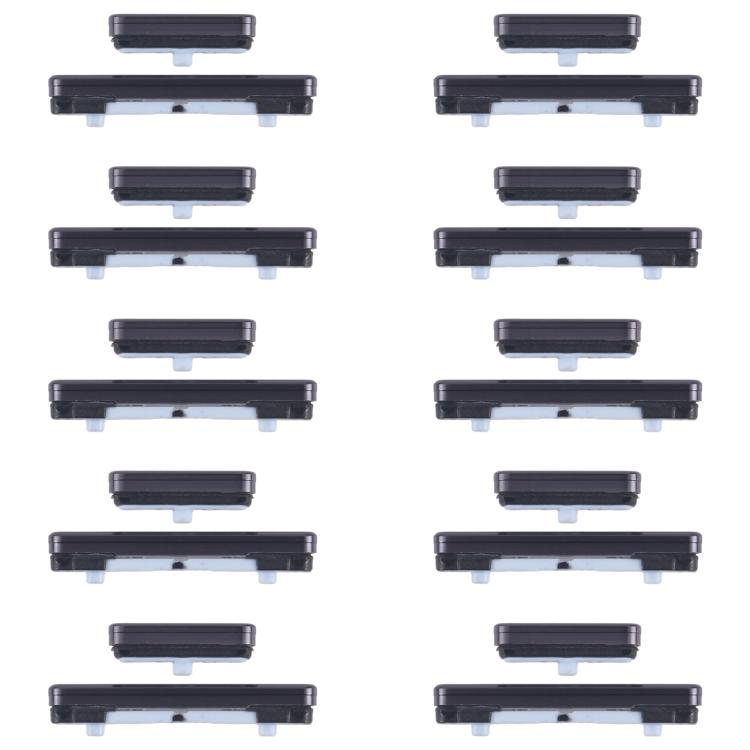 For Samsung Galaxy S23 Ultra SM-S918B 10pcs Power Button and Volume Control Button