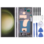 For Samsung Galaxy S23 Ultra SM-S918B 6.72 inch TFT LCD Screen Digitizer Full Assembly with Frame, Not Supporting Fingerprint Identification