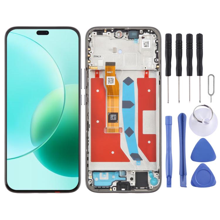 For Honor 400 Lite Original LCD Screen Digitizer Full Assembly with Frame