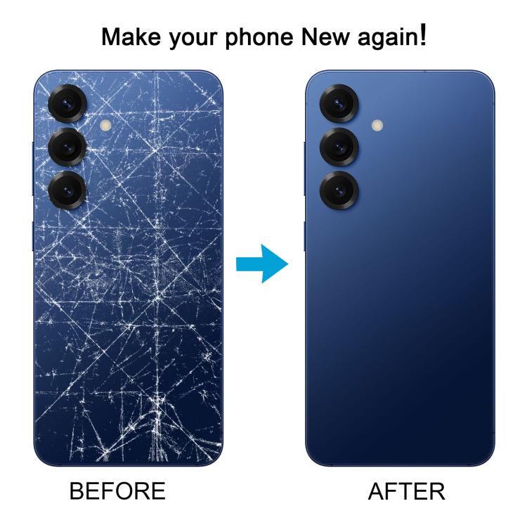 For Samsung Galaxy S25+ SM-S936B OEM Back Cover with Camera Lens Cover