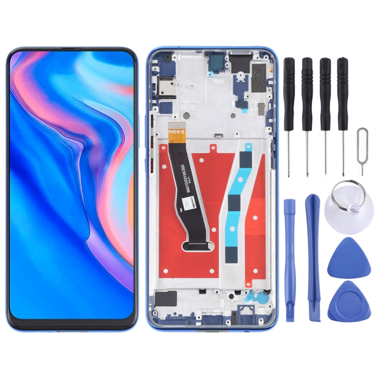 LCD Screen and Digitizer Full Assembly with Frame for Huawei Y9 Prime (2019)