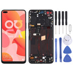 LCD Screen and Digitizer Full Assembly with Frame for Huawei Nova 6 4G