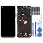 LCD Screen and Digitizer Full Assembly with Frame for Huawei Nova 6 4G