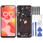 LCD Screen and Digitizer Full Assembly with Frame for Huawei Nova 6 5G