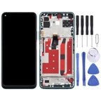 LCD Screen and Digitizer Full Assembly with Frame for Huawei Nova 7 SE