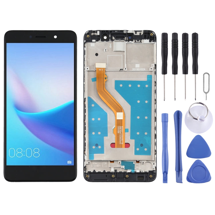 LCD Screen and Digitizer Full Assembly With Frame for Huawei Enjoy 7 Plus/Y7 Prime