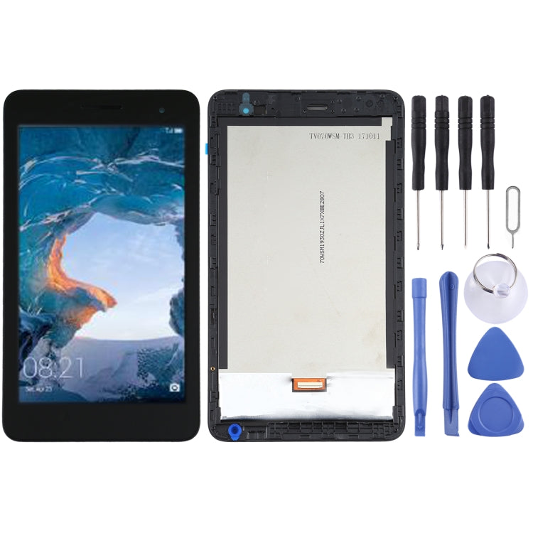 LCD Screen and Digitizer Full Assembly With Frame for Huawei MediaPad T2 7.0 BGO-DL09/BGO-L03