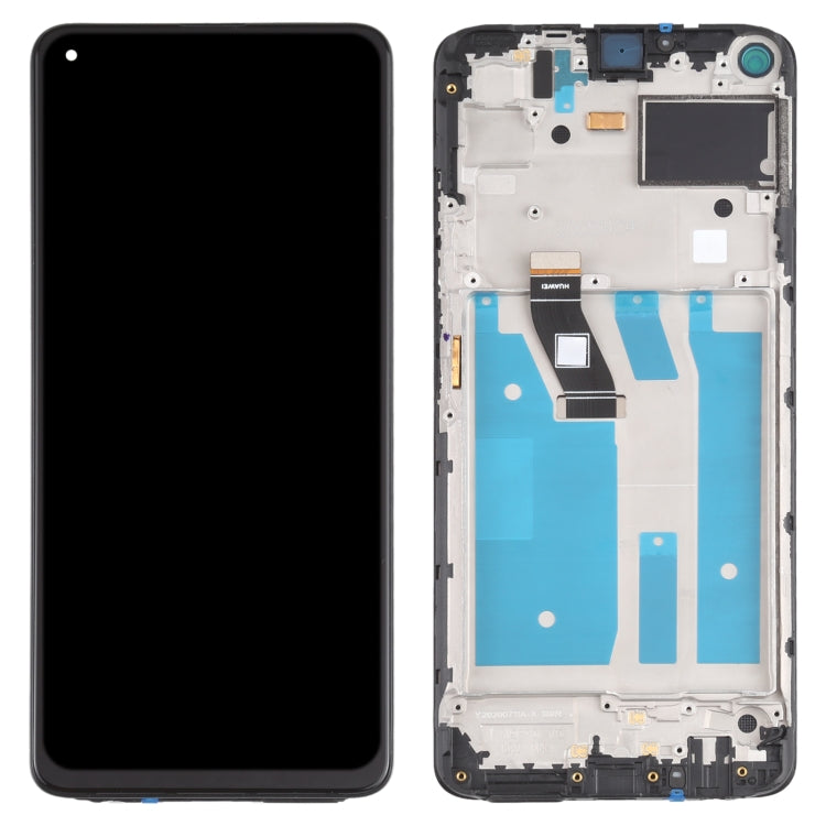 LCD Screen and Digitizer Full Assembly with Frame for Huawei Mate 40 Lite