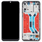 LCD Screen and Digitizer Full Assembly With Frame for Huawei Y8p