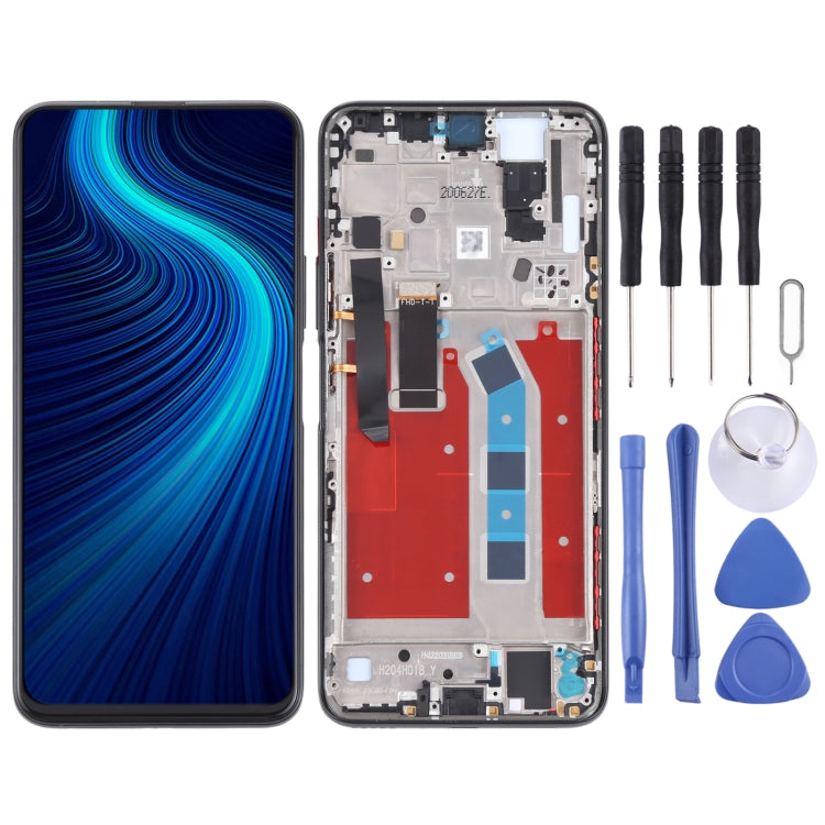 LCD Screen and Digitizer Full Assembly With Frame for Honor X10 Pro