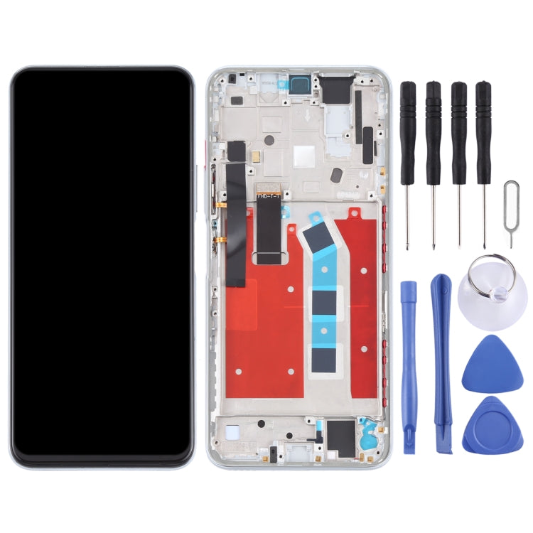 LCD Screen and Digitizer Full Assembly With Frame for Honor X10 Pro