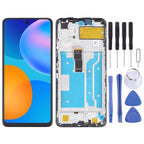 LCD Screen and Digitizer Full Assembly With Frame for Huawei Y7a