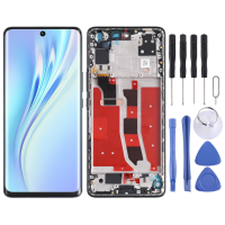 Original LCD Screen and Digitizer Full Assembly with Frame for Honor V40 Lite
