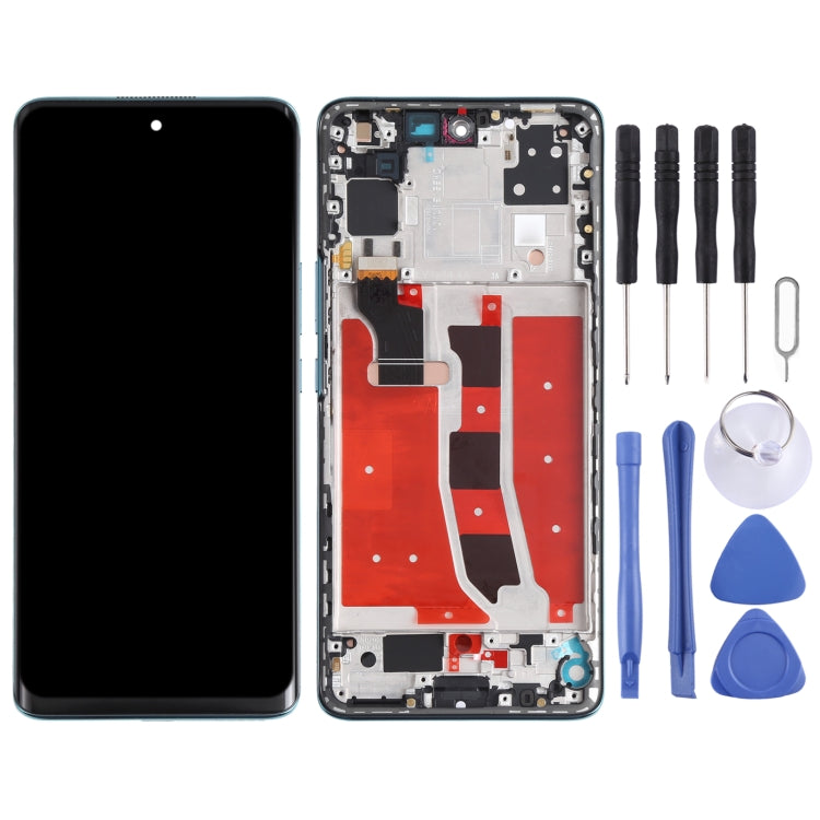 Original LCD Screen and Digitizer Full Assembly with Frame for Honor V40 Lite