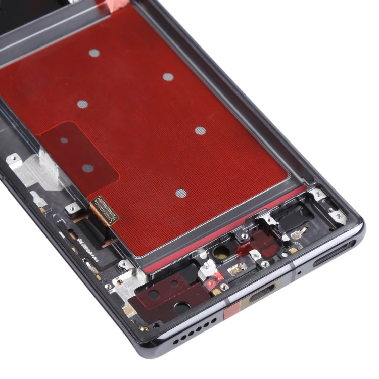 LCD Screen and Digitizer Full Assembly with Frame for Huawei Mate 30 RS Porsche Design (Without LOGO)