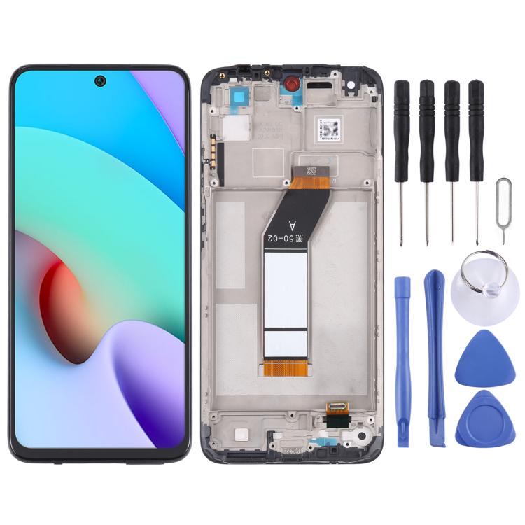 Original LCD Screen and Digitizer Full Assembly with Frame for Xiaomi Redmi Note 11 4G 21121119SC