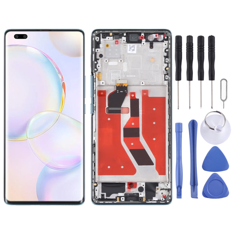 Original LCD Screen and Digitizer Full Assembly with Frame for Honor 50 Pro