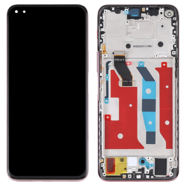 Original LCD Screen and Digitizer Full Assembly with Frame for Honor X20