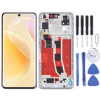 Original LCD Screen and Digitizer Full Assembly with Frame for Huawei Nova 8 5G