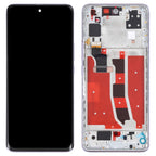 Original LCD Screen and Digitizer Full Assembly with Frame for Huawei Nova 8 5G