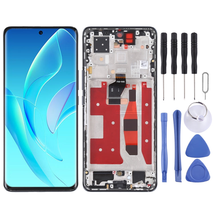 Original LCD Screen and Digitizer Full Assembly with Frame for Honor 60 Pro
