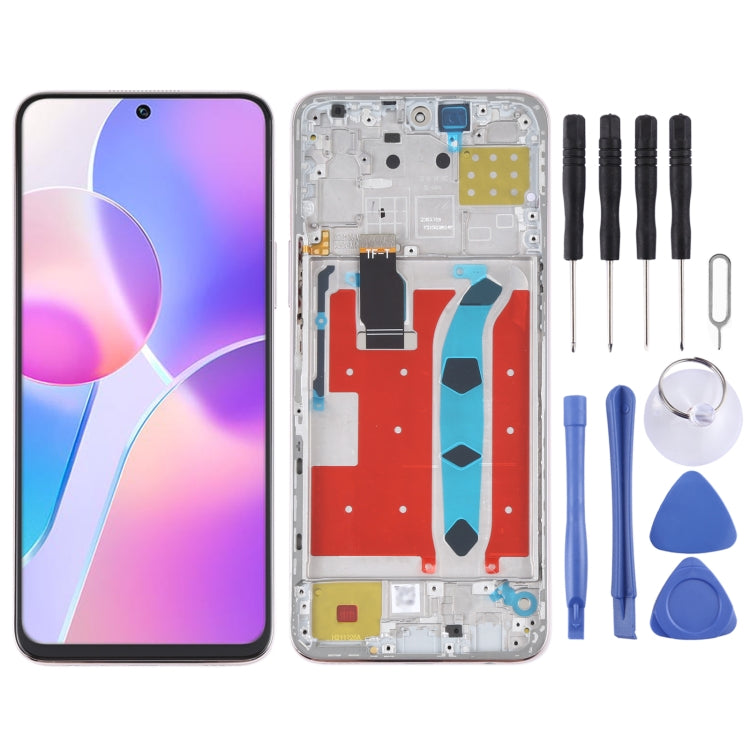 Original LCD Screen and Digitizer Full Assembly with Frame for Honor X30i