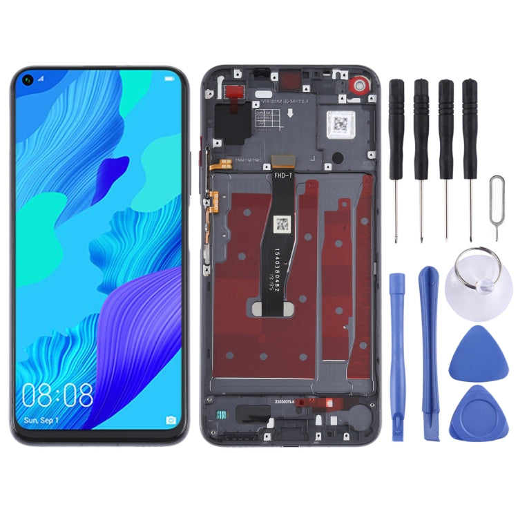 Original LCD Screen For Honor 20 / Huawei Nova 5T Digitizer Full Assembly with Frame