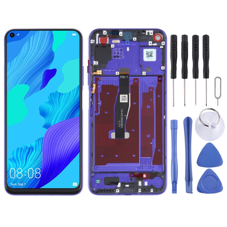 Original LCD Screen For Honor 20 / Huawei Nova 5T Digitizer Full Assembly with Frame