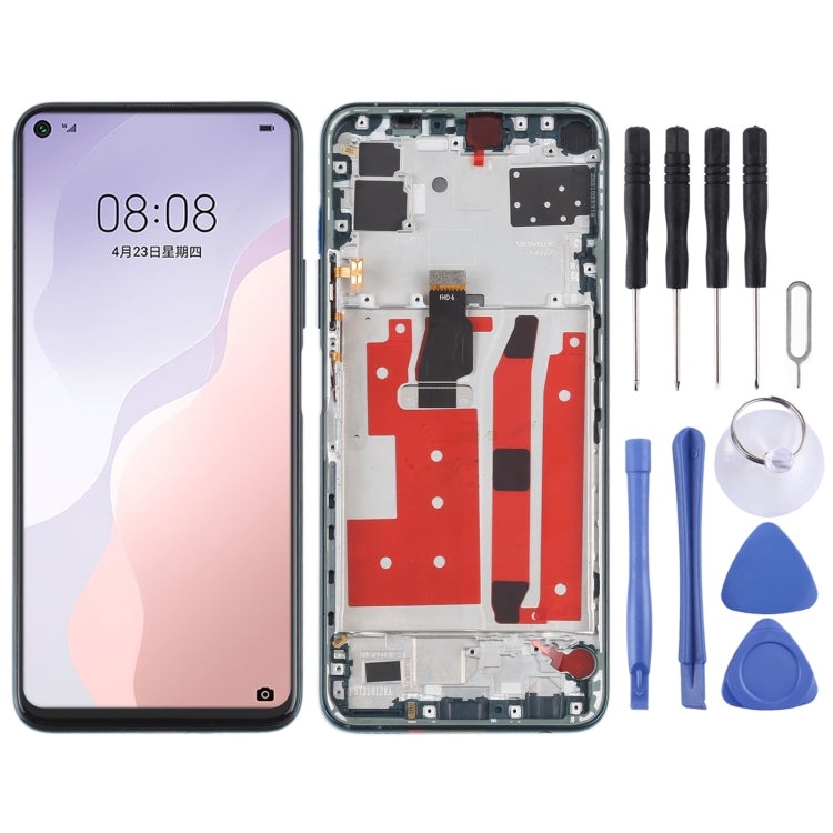 Original LCD Screen For Huawei Nova 7 SE / Honor 30S Digitizer Full Assembly with Frame