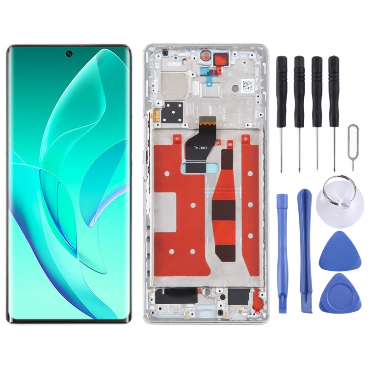 Original LCD Screen For Honor 60 Digitizer Full Assembly with Frame