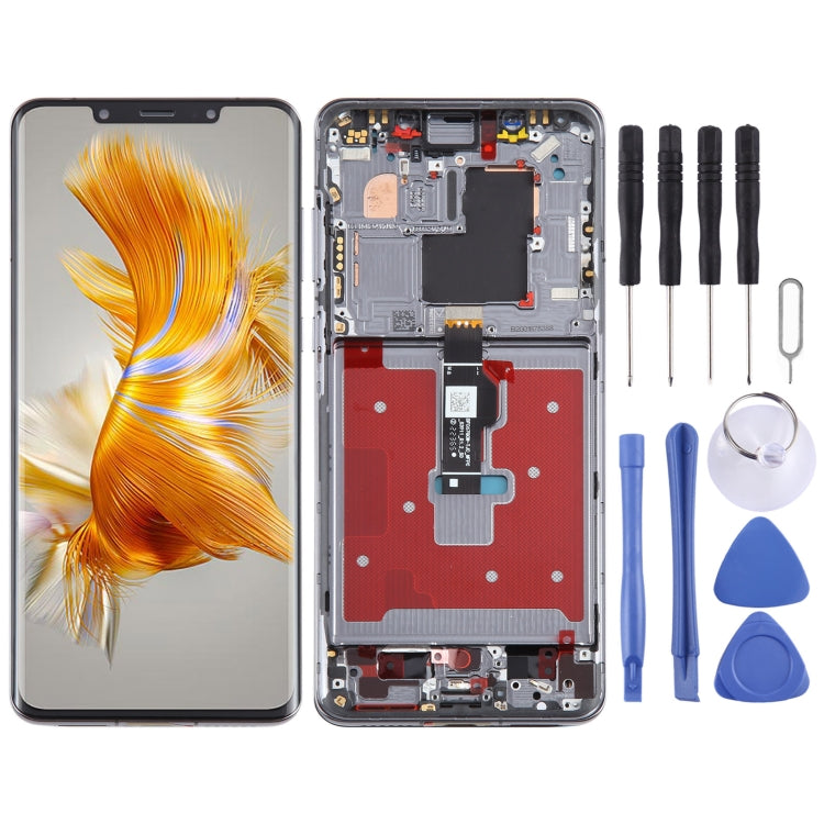 Original LCD Screen For Huawei Mate 50 Pro Digitizer Full Assembly with Frame