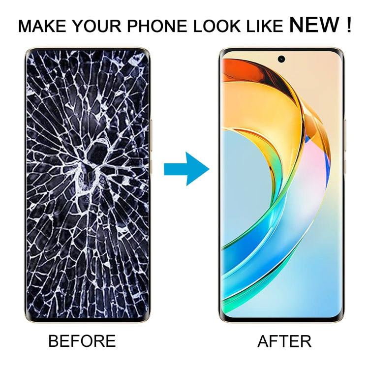 For Honor X50 Original LCD Screen Digitizer Full Assembly with Frame