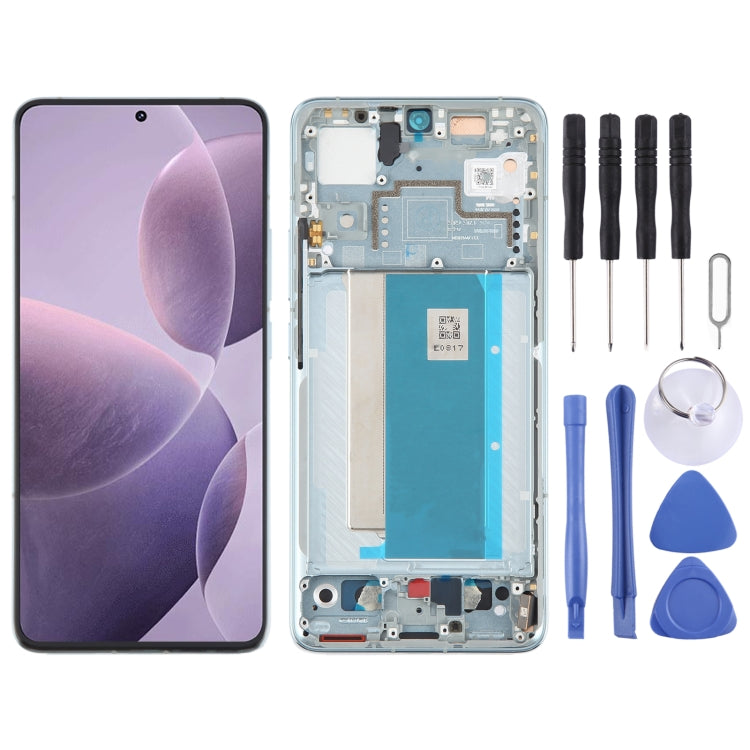For Xiaomi Redmi K70 Original AMOLED Material LCD Screen Digitizer Full Assembly with Frame