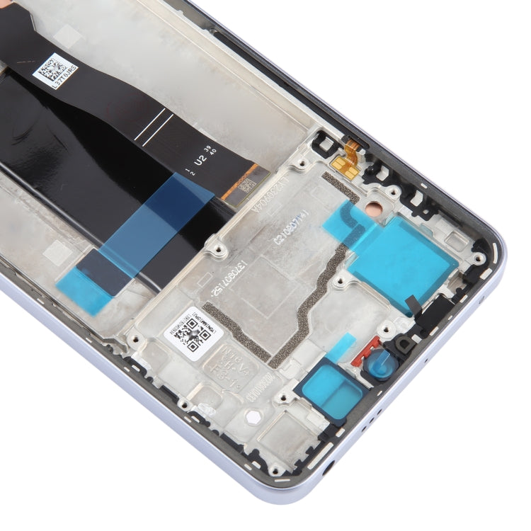 For Xiaomi Poco X6 Original AMOLED Material LCD Screen Digitizer Full Assembly with Frame