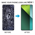 For Xiaomi Redmi Note 13 Pro 5G Original AMOLED Material LCD Screen Digitizer Full Assembly with Frame