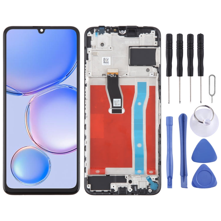 For Huawei Nova Y71 Original LCD Screen Digitizer Full Assembly with Frame