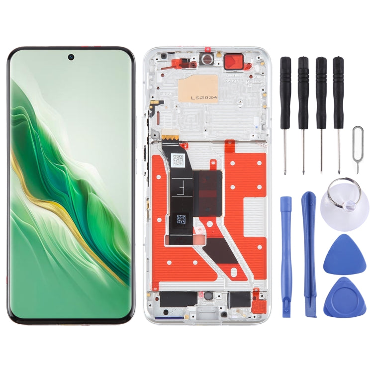 For Honor Magic6 Original LCD Screen Digitizer Full Assembly with Frame